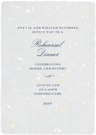 Glint of Gold - Rehearsal Dinner Invitation by Paperless Post