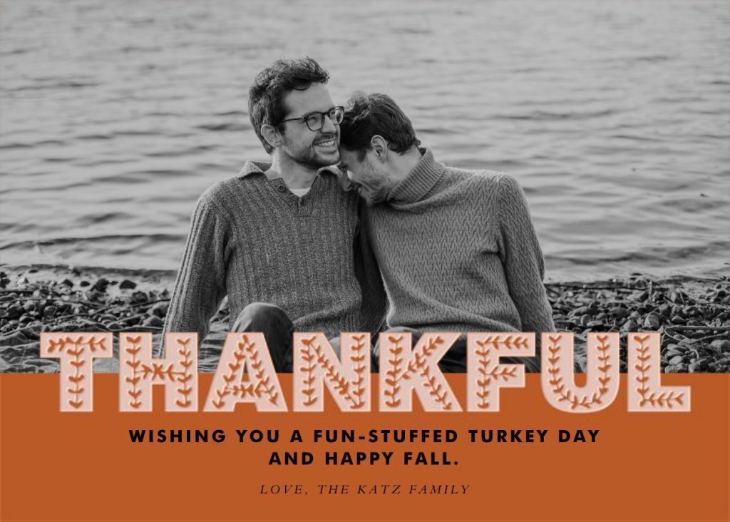 Thankful Photo | Send online instantly | Track opens