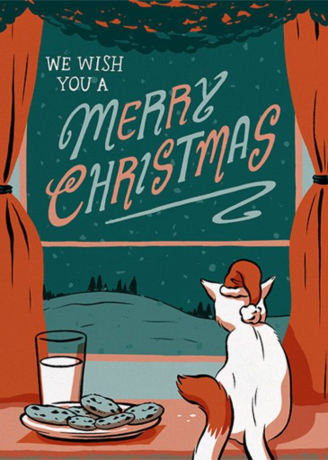 Cat in the Santa Hat - Christmas Card by Paperless Post