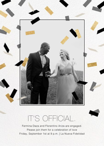 Parade Day - Engagement Party Invitation by Paperless Post