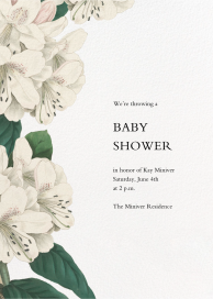 Campanulata - Baby Shower Invitation by John Derian