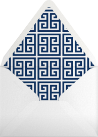 Greek Key (Stationery) - Jonathan Adler Envelope