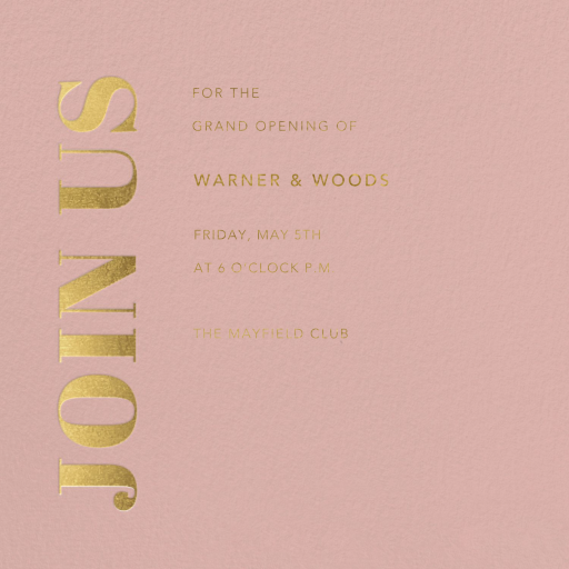 Good Side - Launch Party Invitation by Sugar Paper