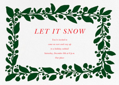 Hedera (Invitation) by Linda and Harriett