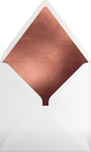 Custom Foil (Two-Sided) - Paperless Post Envelope