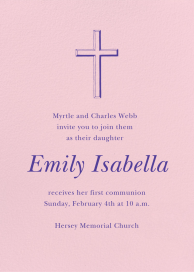 Blush - Religious Invitation by Paperless Post