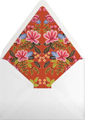 Folk Embroidery Hem - Rifle Paper Co. Envelope