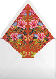 Folk Embroidery Hem - Rifle Paper Co. Envelope