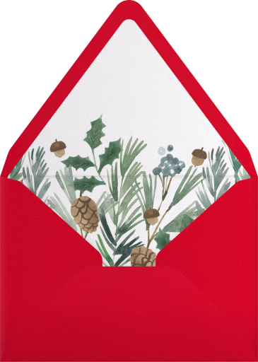 Farmhouse Garland - Paperless Post Envelope