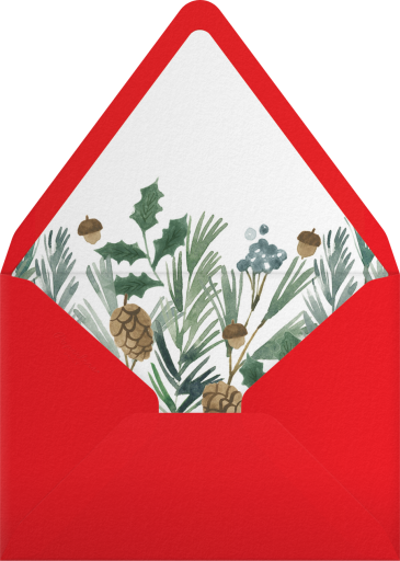 Farmhouse Garland - Paperless Post Envelope