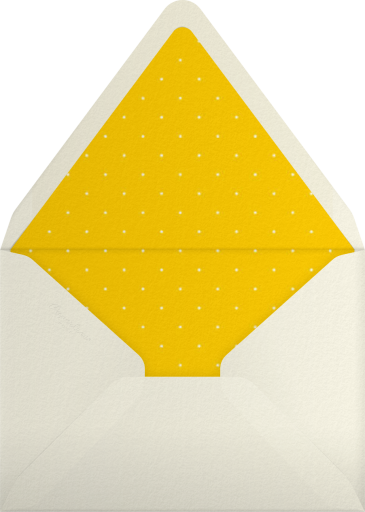 Candy Corn - Paperless Post Envelope
