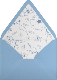 Kind Of Blue - Paperless Post Envelope