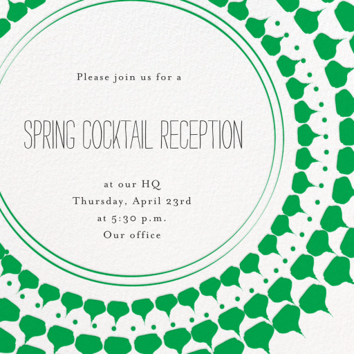 Spec in Capri - Cocktail Party Invitation by Mr. Boddington's Studio