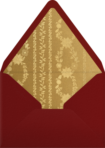 Opulent Border - Martha Stewart Envelope