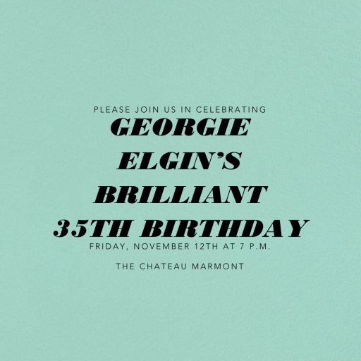 Celadon - Birthday Invitation by Paperless Post