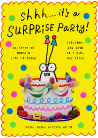 Party Doodle - Birthday Invitation by Gentle Thrills