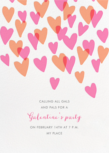 Hearts a Flutter - Valentine's Day Invitation by Hello!Lucky