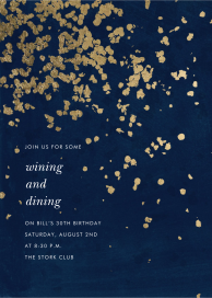 Gold Foil Confetti by Kelly Wearstler