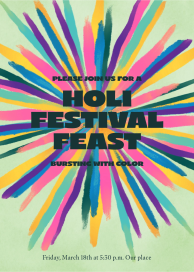 Pichkari by Paperless Post