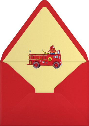 Emergency - Richard Scarry Envelope