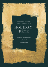 Framework - Holiday Party Invitation by Kelly Wearstler