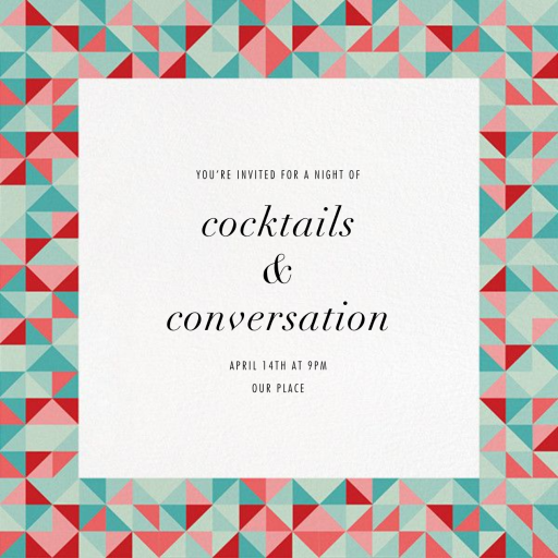 Quilt Block - Invite by Paperless Post