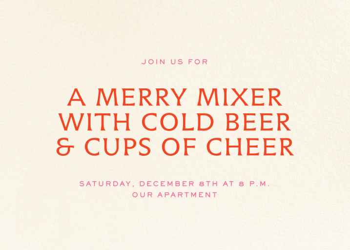 Oh What Fun (Horizontal) by Paperless Post - Back