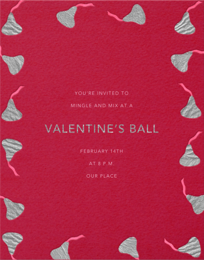 Kisses - Valentine's Day Invitation by Paperless Post