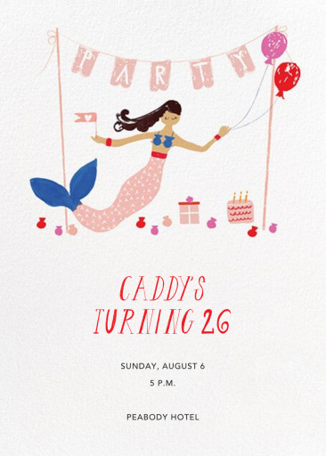 Party's Going Swimmingly by Mr. Boddington's Studio