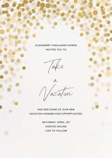 Sparkle Lights - Business Event Invitation by Paperless Post