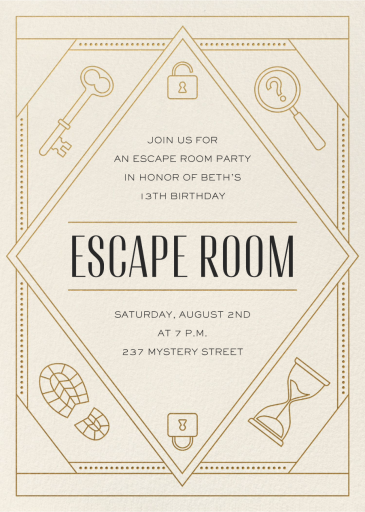 Crack the Code - Birthday Invitation by Paperless Post