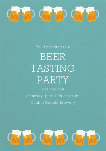 Cold Boys - Beer Tasting Invitation by Paperless Post