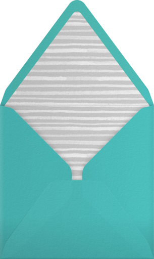 Tropical Palm Square - Paperless Post Envelope