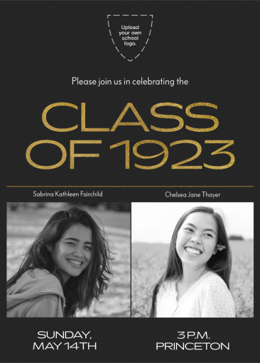 Double Vision - Graduation Party Invitation by Paperless Post