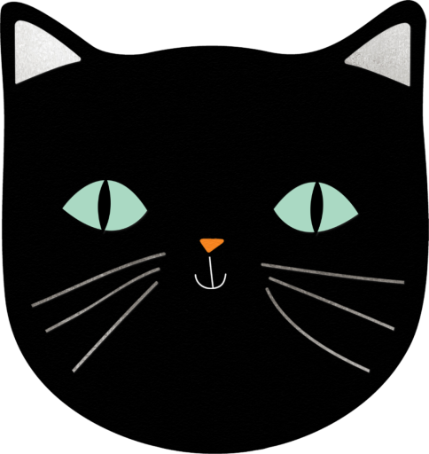 Scaredy Cat - Invitation by Meri Meri