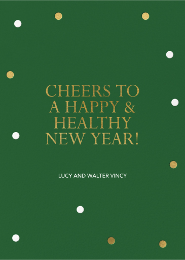 Studio - New Year's Card by Paperless Post - Back