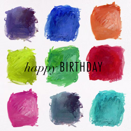 True Colors - Birthday Card by Kelly Wearstler