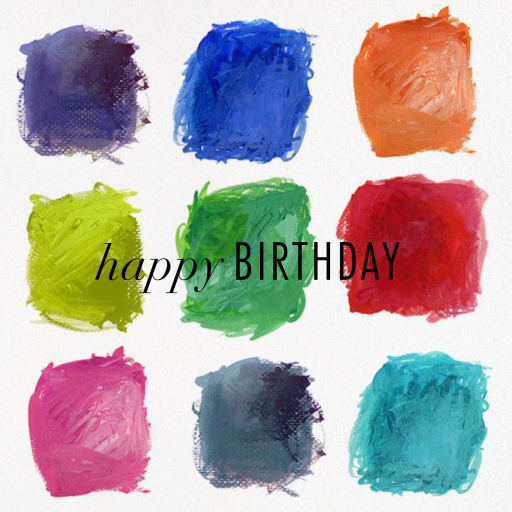 True Colors - Birthday Card by Kelly Wearstler