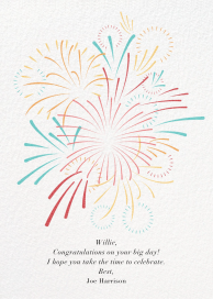 Skybursts - Greeting Card by Paperless Post