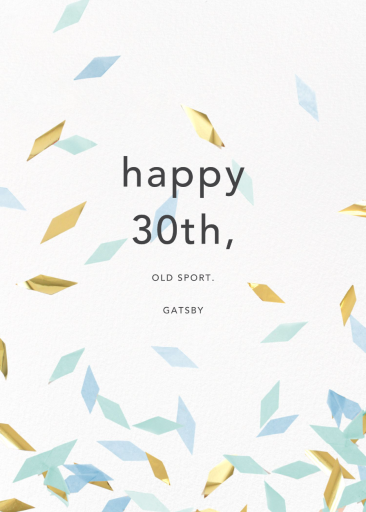 Flutter - Greeting Card by CONFETTISYSTEM