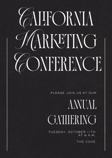 What a Night - Business Event Invitation by Paperless Post