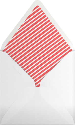 Circus Stripe - Paperless Post Envelope