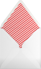 Circus Stripe - Paperless Post Envelope