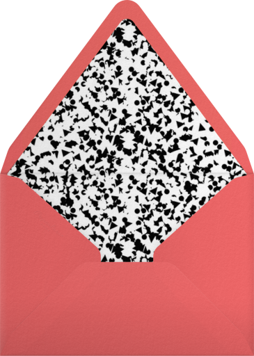 Shrimp and Sparklers - Paperless Post Envelope