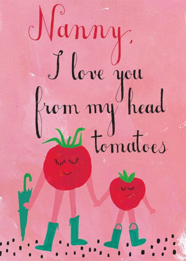 Tomatoes Love Tomatoes - Mother's Day Card by Mr. Boddington's Studio