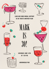 Drinking Faces by Phthalo Ruth