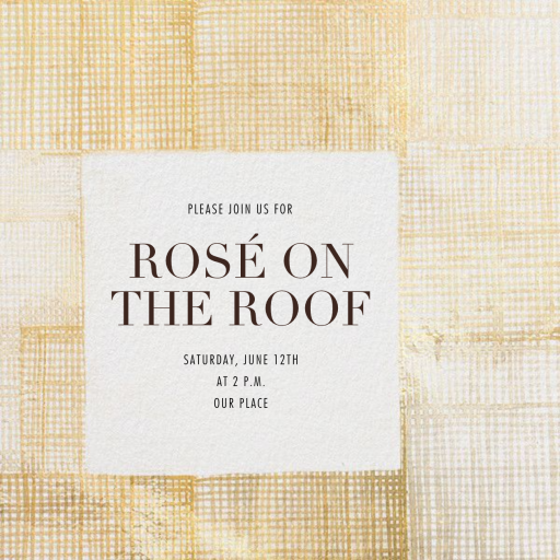 Verse - Party Invitation by Kelly Wearstler