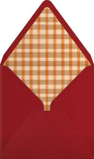 Yellow Leaf Cutout - Meri Meri Envelope