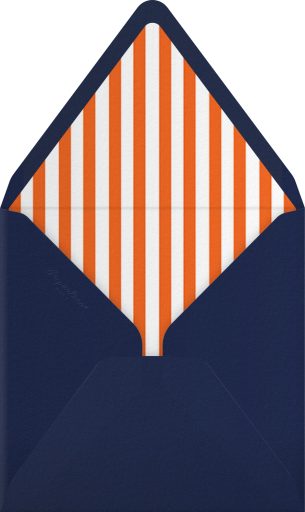 Halloween Candy Pile Invitation Envelope