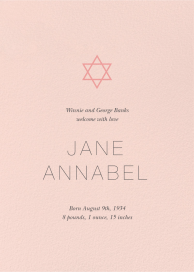 Guiding Star - Anuncio de nacimiento por Paperless Post